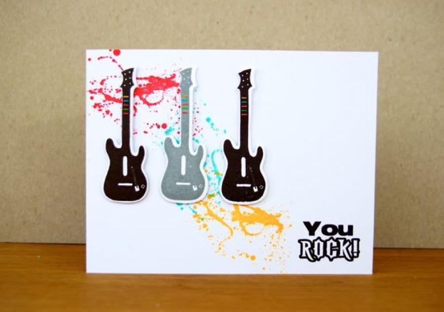 Papertrey Ink - Rock On Die