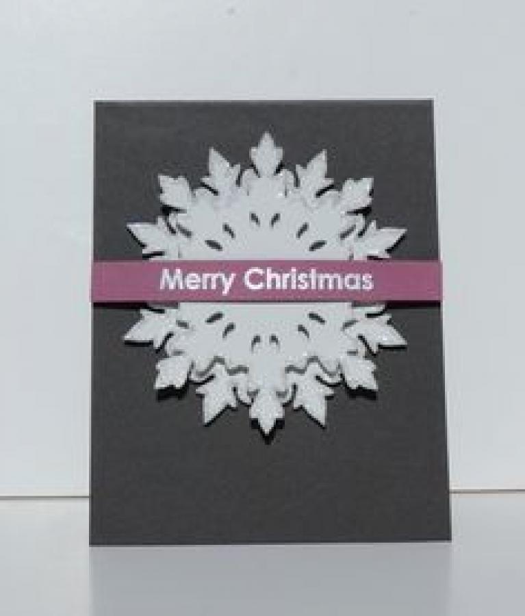 Papertrey Ink - Damask Snowflakes Die Collection (set of 2)
