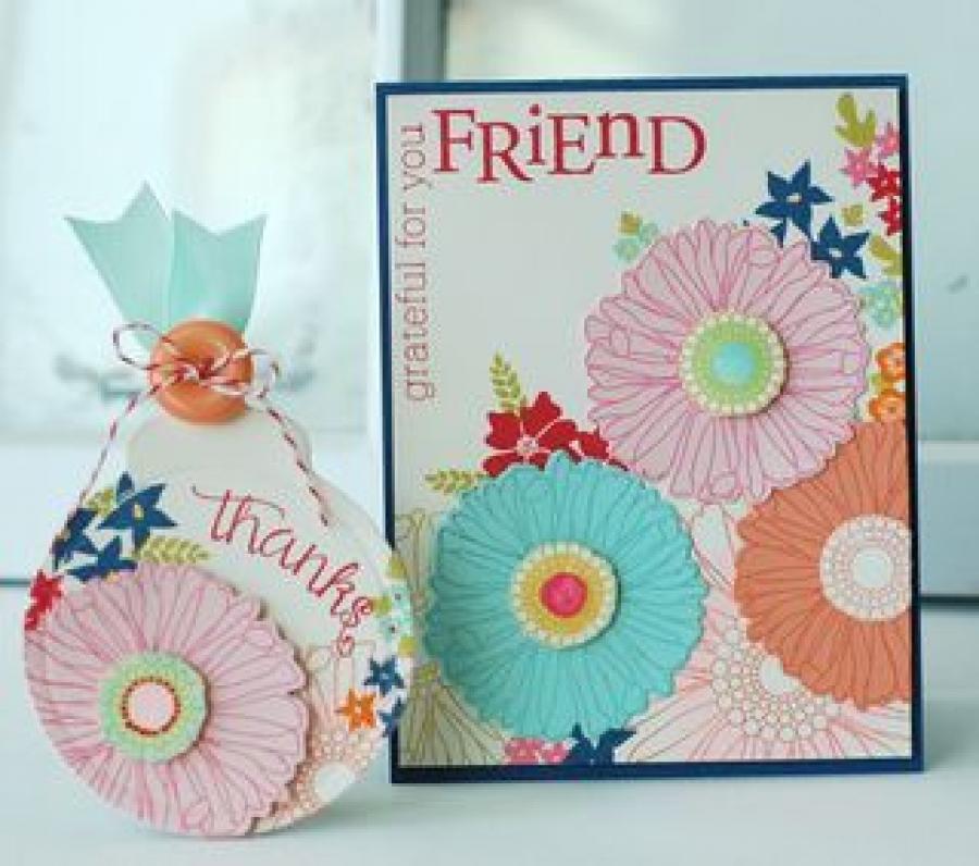 Papertrey Ink - Friends 'Til the End Die Collection (set of 3)