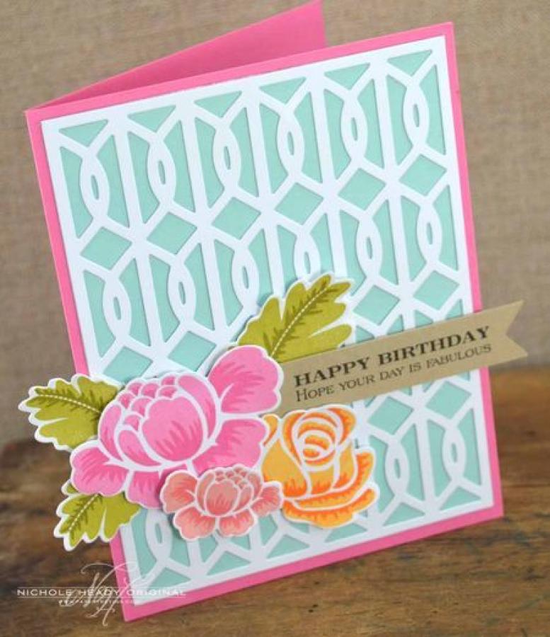 Papertrey Ink - Rosie Posie Die Collection (set of 3)