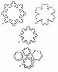 Papertrey Ink - Snowflake Medley Die Collection (set of 4)