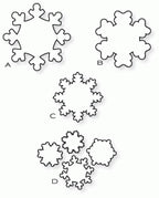 Papertrey Ink - Snowflake Medley Die Collection (set of 4)