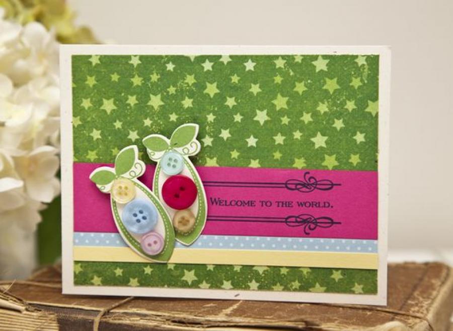 Papertrey Ink - Baby Button Bits Die Collection (set of 2)