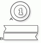 Papertrey Ink - First Place Die Collection (set of 2)