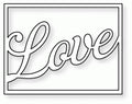 Papertrey Ink - Framed Love Die