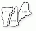 Papertrey Ink - United States: ME, NH, VT Die