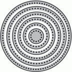 Papertrey Ink - Stitched Circles Die