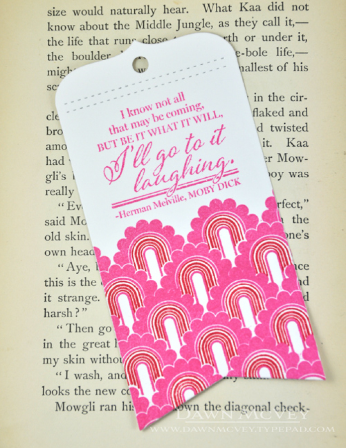 Papertrey Ink - Basic Bookmark 2 Die
