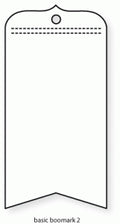 Papertrey Ink - Basic Bookmark 2 Die