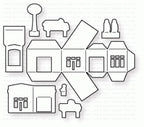 Papertrey Ink - Petite Places: City Station Die