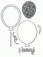 Papertrey Ink - Shaker Shapes: Balloon Die