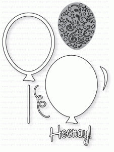 Papertrey Ink - Shaker Shapes: Balloon Die