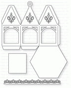 Papertrey Ink - Petite Ornament: Hexagon Die