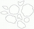 Papertrey Ink - Peonies on Parade Die