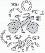 Papertrey Ink - Stitched Bicycle Die