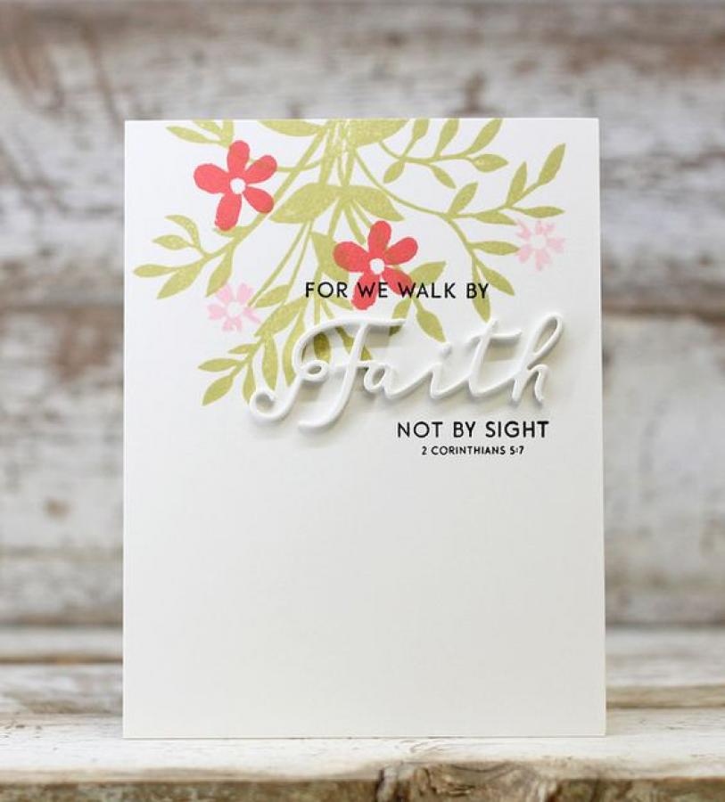 Papertrey Ink - Inspired: Faith Die
