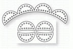 Papertrey Ink - Hoopla: Stitched Scallops Die