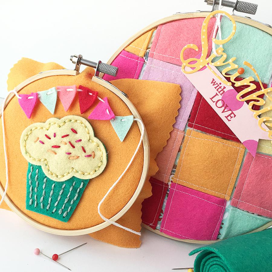 Papertrey Ink - Stitched Cupcake Die
