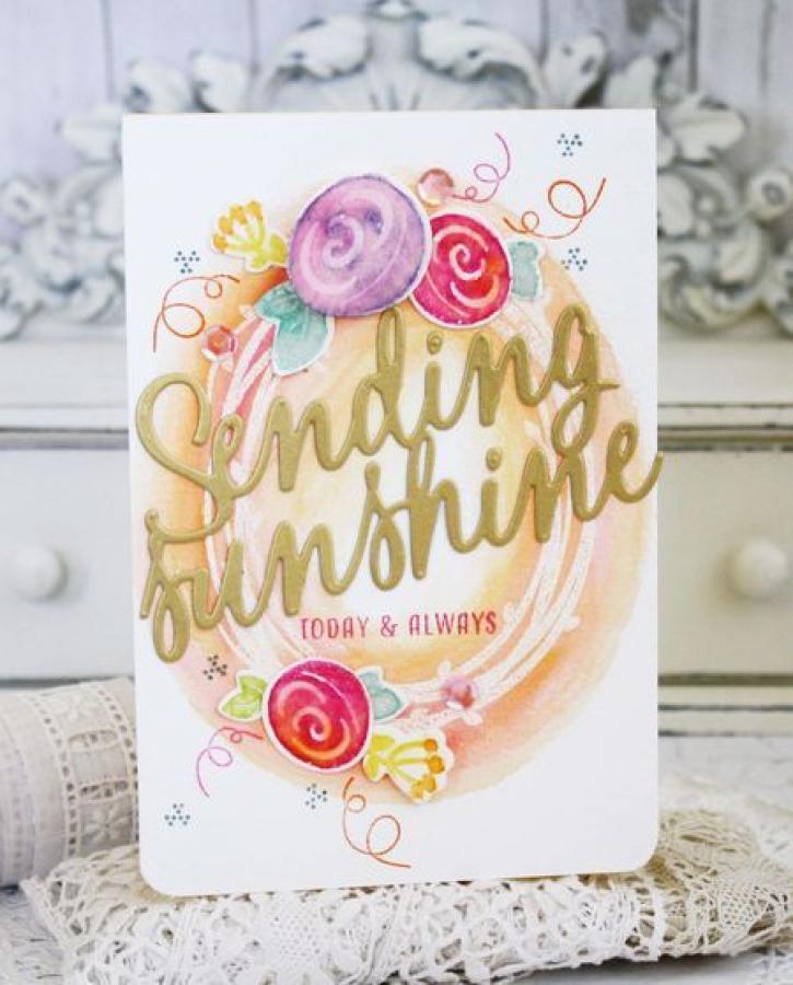 Papertrey Ink - Big Basics: Sunshine Die