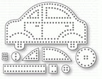 Papertrey Ink - Stitched Car Die