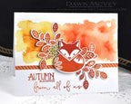 Papertrey Ink - Stylized Autumn Die