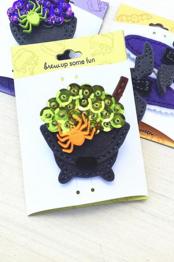 Papertrey Ink - Stitched Beaded Cauldron Die
