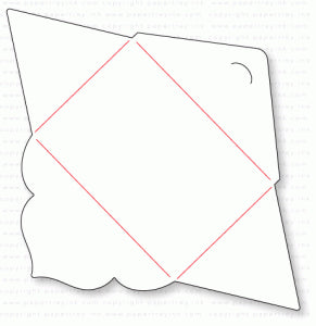 Papertrey Ink - Post & Parcel Gift Envelope Die