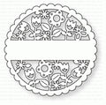 Papertrey Ink - Cutaway Tags: Spring Die