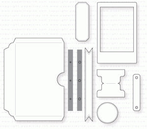 Papertrey Ink - Traveler's Journal: Accessories Die