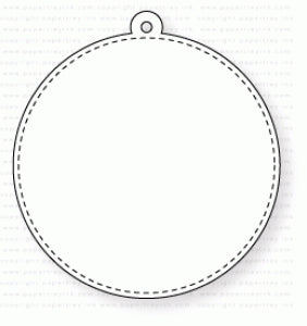 Papertrey Ink - Berry Wreath Tag Die