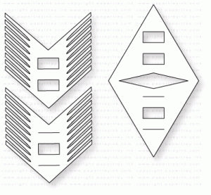 Papertrey Ink - Pencil Arrows Die