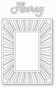 Papertrey Ink - Bold Borders: Shine Die