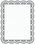 Papertrey Ink - Scallop Stackers: Medium Die