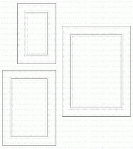 Papertrey Ink - Pierced Feature Frames Die