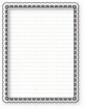 Papertrey Ink - Scallop Stackers: Small Die