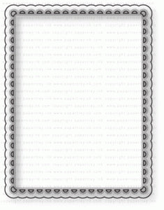 Papertrey Ink - Scallop Stackers: Small Die