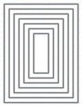 Papertrey Ink - Nesting Basics: Rectangles Die