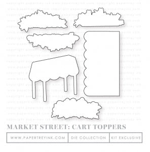 PRE-ORDER - Market Street: Cart Toppers Die