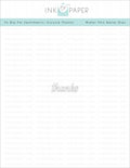 To Die For Sentiments: Cursive Thanks Die