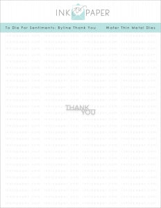 To Die For Sentiments: Byline Thank You Die