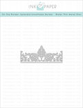 On the Border: Splendid Snowflakes Border Die