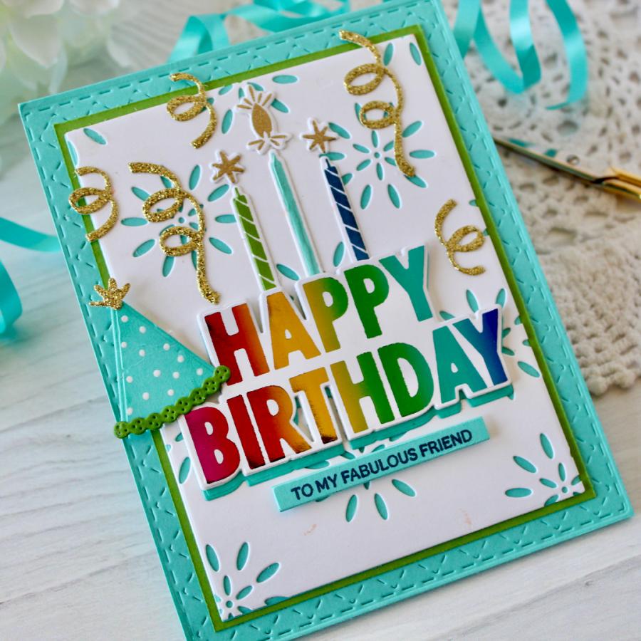 Border Bling: Tin Stitch Die