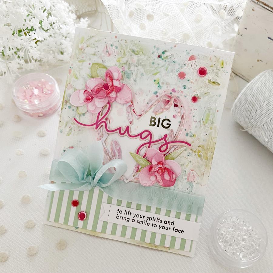 On the Border: From the Heart Frame Die