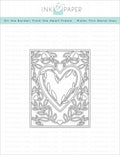 On the Border: From the Heart Frame Die