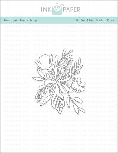 Bouquet Backdrop Die