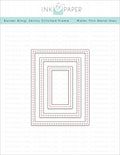Border Bling: Skinny Stitched Frame Die