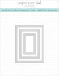 Border Bling: Skinny Diagonals Frame Die