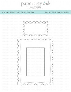 Border Bling: Postage Frames Die