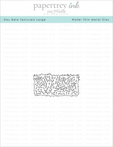 Hay Bale Textured: Large Die