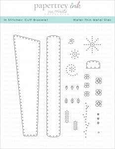 In Stitches: Cuff Bracelet Die